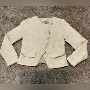 Mossimo Tweed textured moto jacket. Size Medium